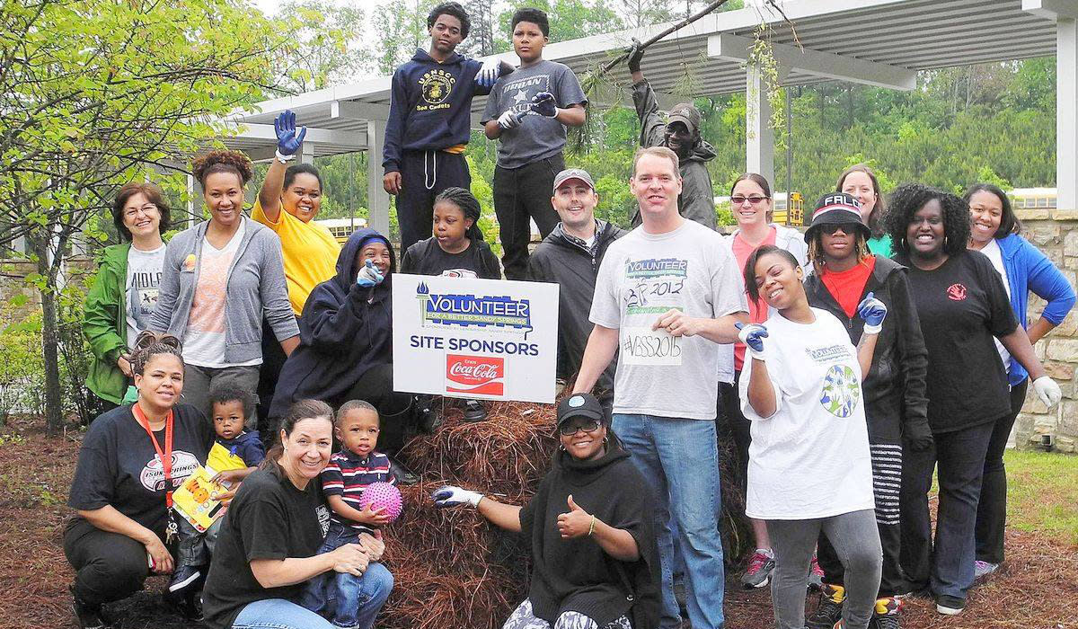 Volunteer For a Better Sandy Springs posing for a photo