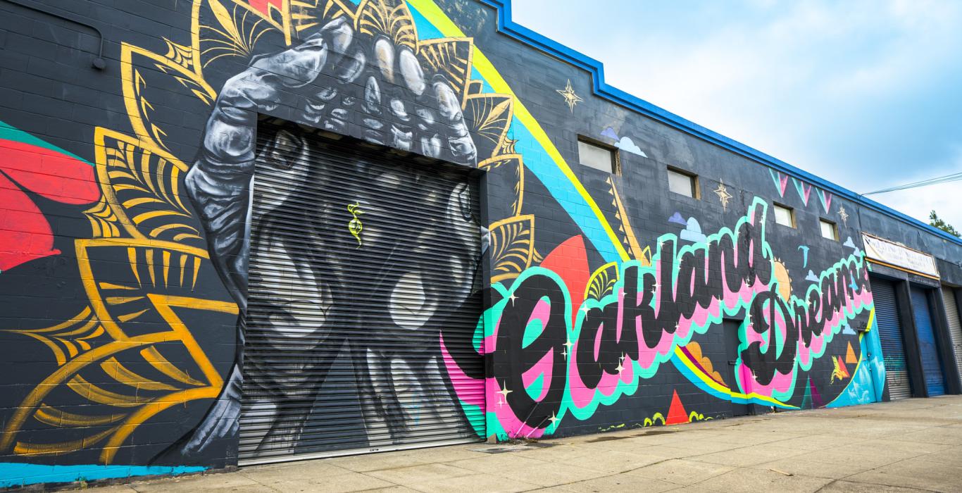 Where To Find Street Art Murals In Oakland California