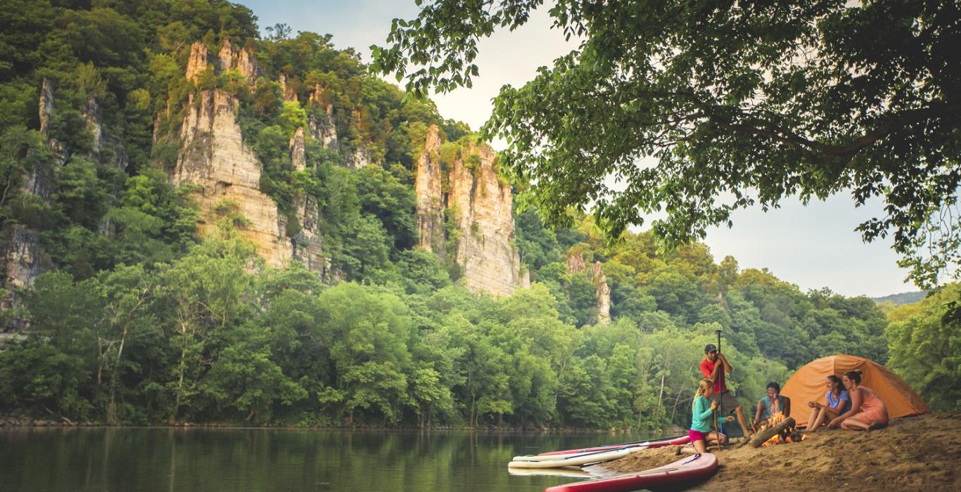 Virginia Trips for Paddle-In Camping
