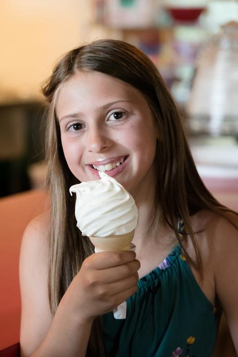 Sassy Cow Ice Cream Counter