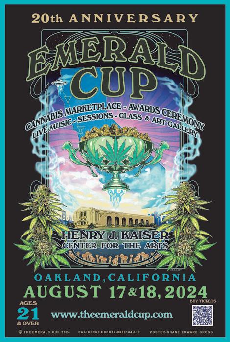 Emerald Cup taking place in Oakland August 17 and 18