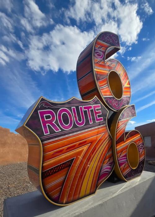 Rob Vanderslice Route 66 Sculpture