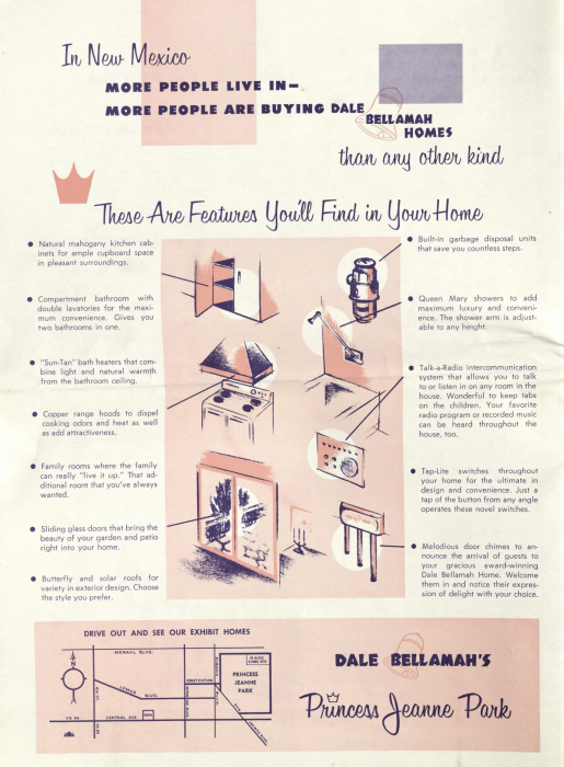 Brochure for Princess Jeanne Park