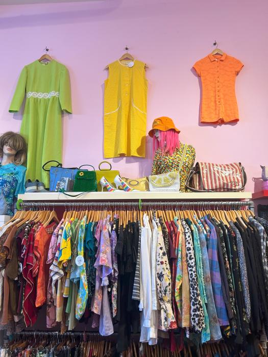 Down at Lulus a store in oakland california