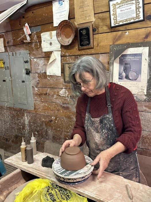 Mary Ferrell of Westmore Pottery
