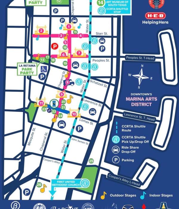 MusicWalk map