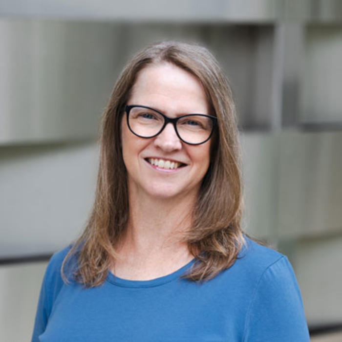Tricia Miller, Deputy Director of Collections and Exhibitions and Head Registrar at the Georgia Museum of Art, poses for a photo.