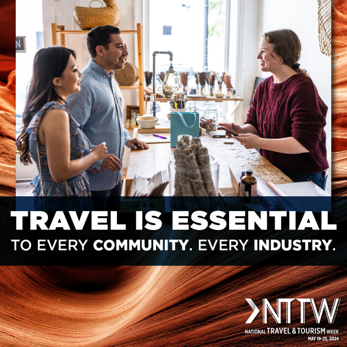 National Travel & Tourism Week graphic