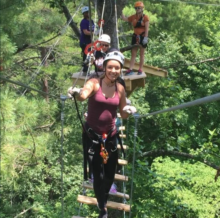 smith lake zip line