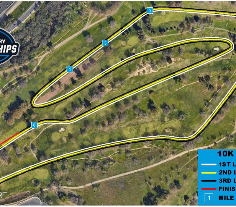 NCAA Cross Country Regionals Course Maps