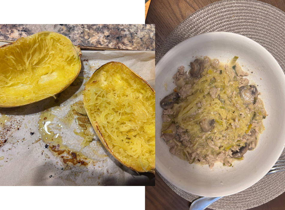 Michelle and Mark of M&M share their favorite spaghetti squash recipe.