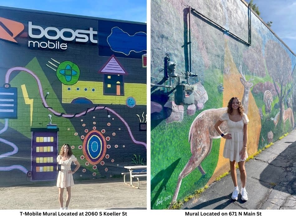 Leif Larson Murals in Oshkosh