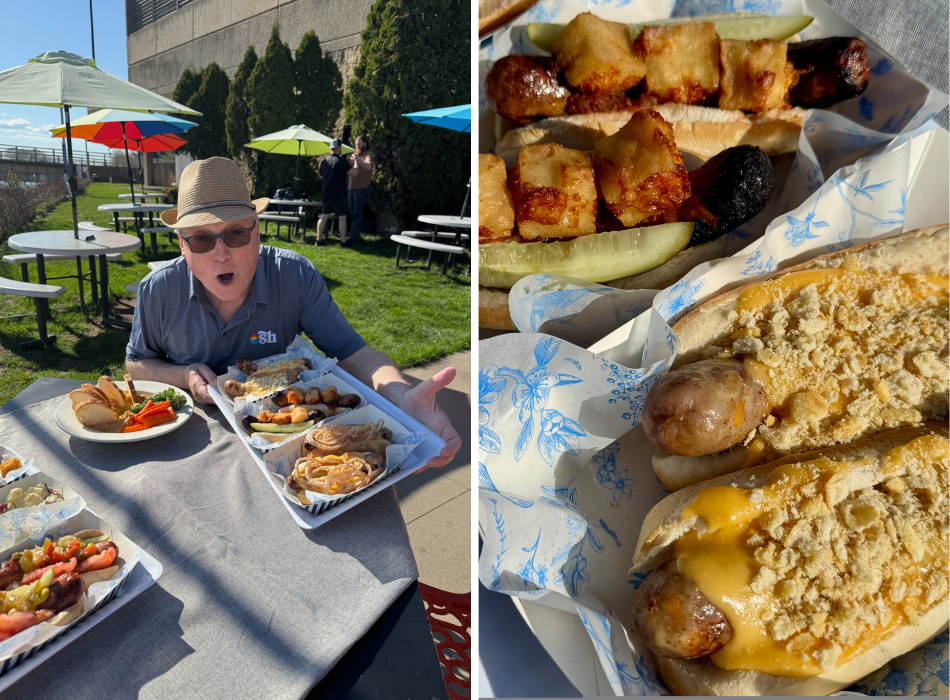 Pat, the Oshkosh Tour Guide you never knew you needed, is featured in the latest Why I Love Oshkosh episode featuring a Patio Party at Beckets