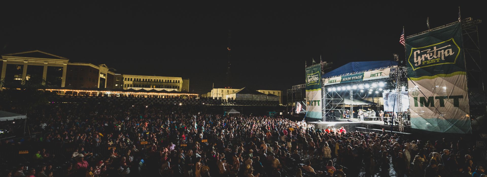 Gretna Fest stage