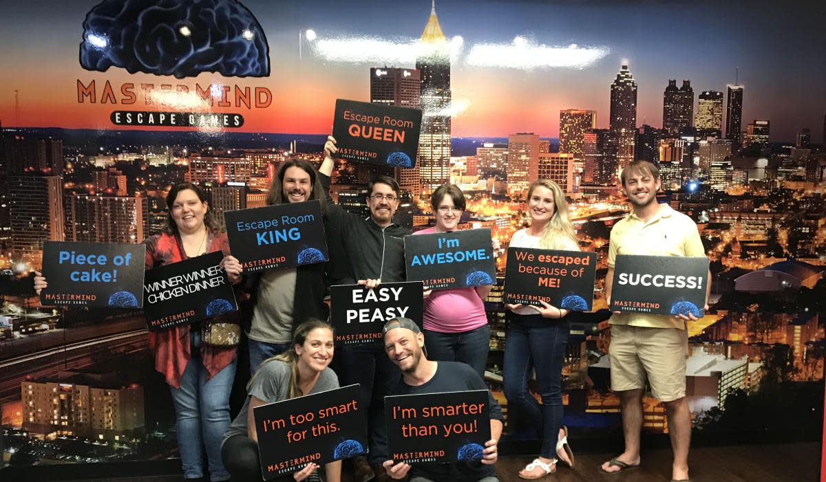 Group at Mastermind Escape Games