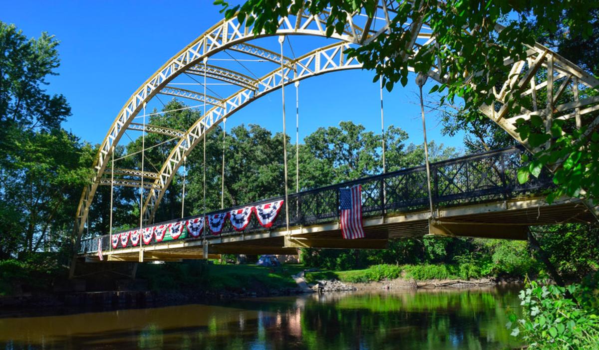 Dunn Bridge on Kankakee River