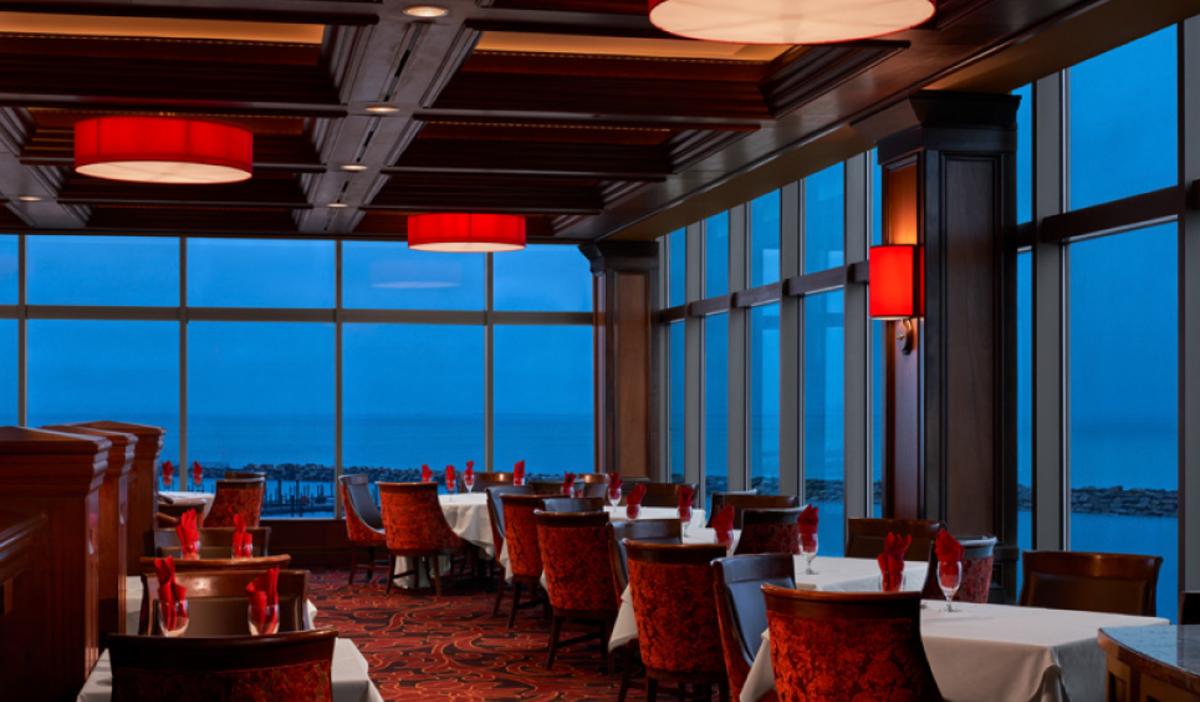 Jack Binion's Steakhouse dining room