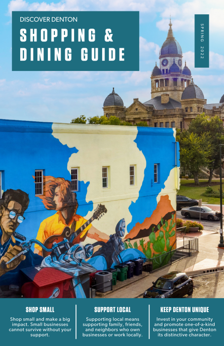 Front cover depicting vibrant mural and courthouse