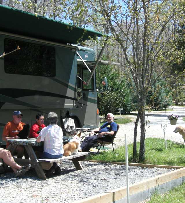Camping In North Carolina Near Lake Lure The Blue Ridge Foothills