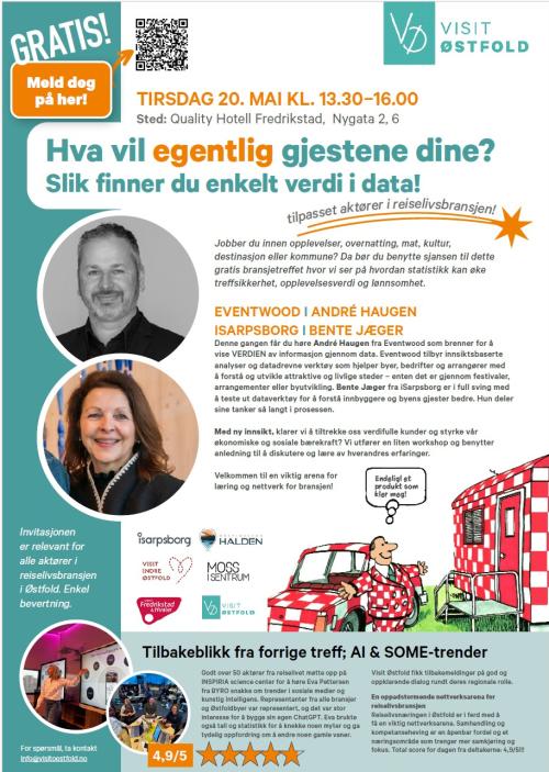 Bransjetreff Visit Østfold 20. mai
