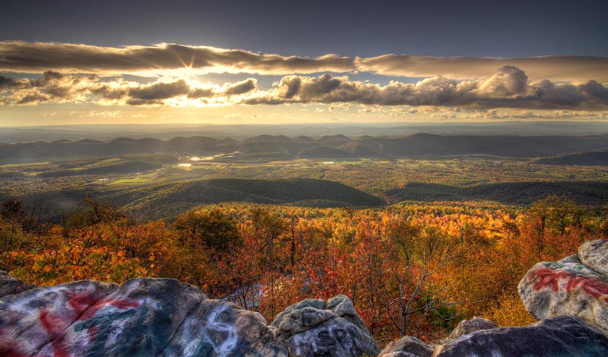 Dans Rock Overlook in the Fall_Midland MD