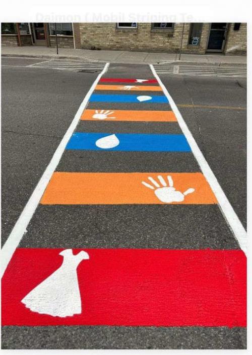 Ingersoll Indigenous crosswalk
