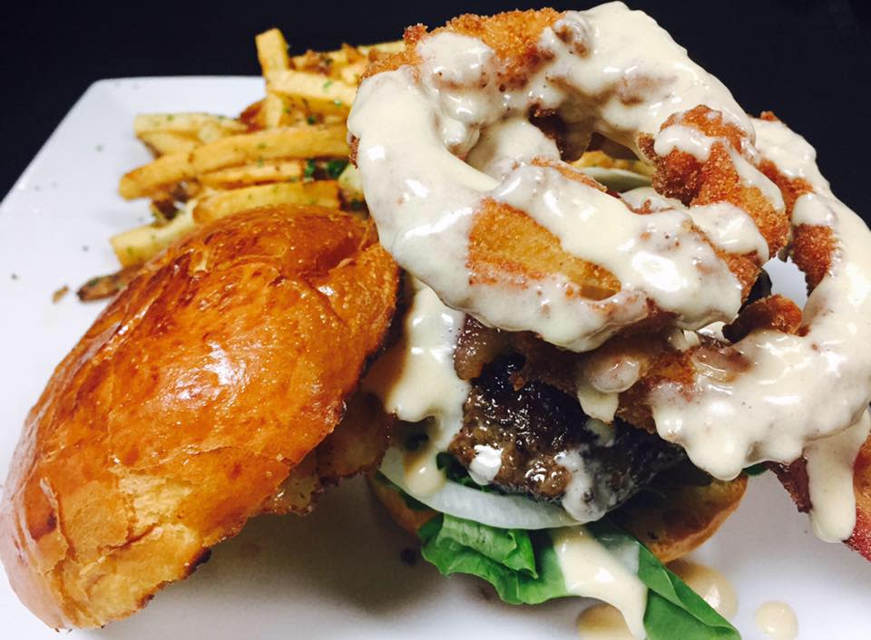 Craft 60 Ale House burger