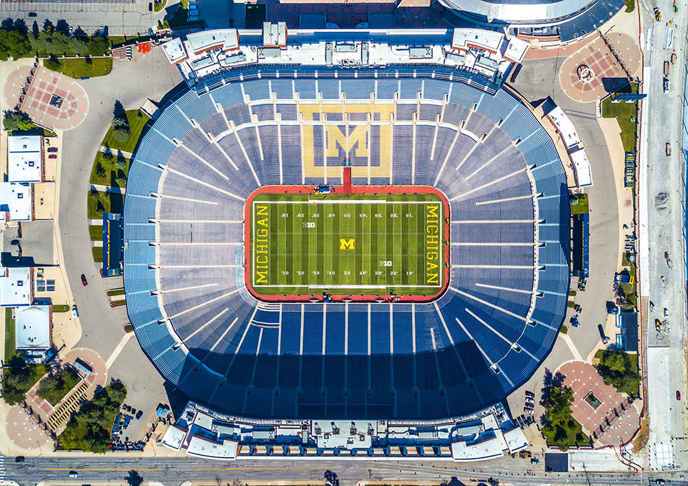 Michigan Stadium from Above
