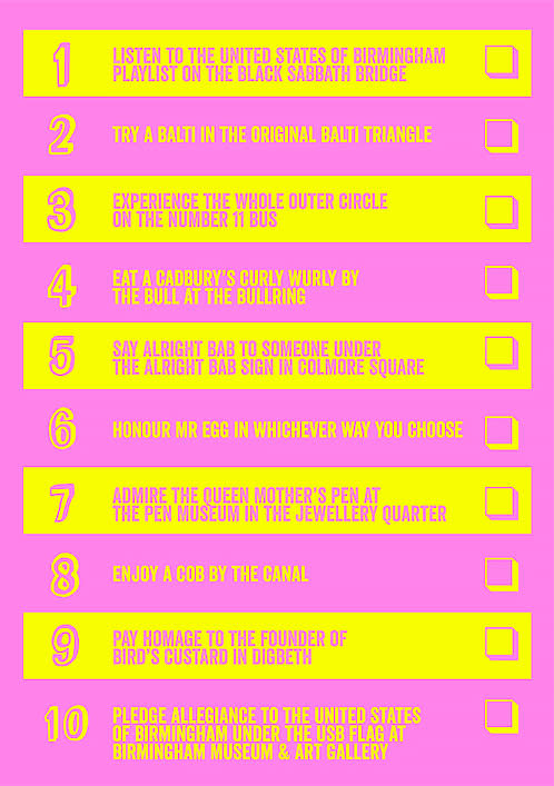 Joe Lycett Itinerary