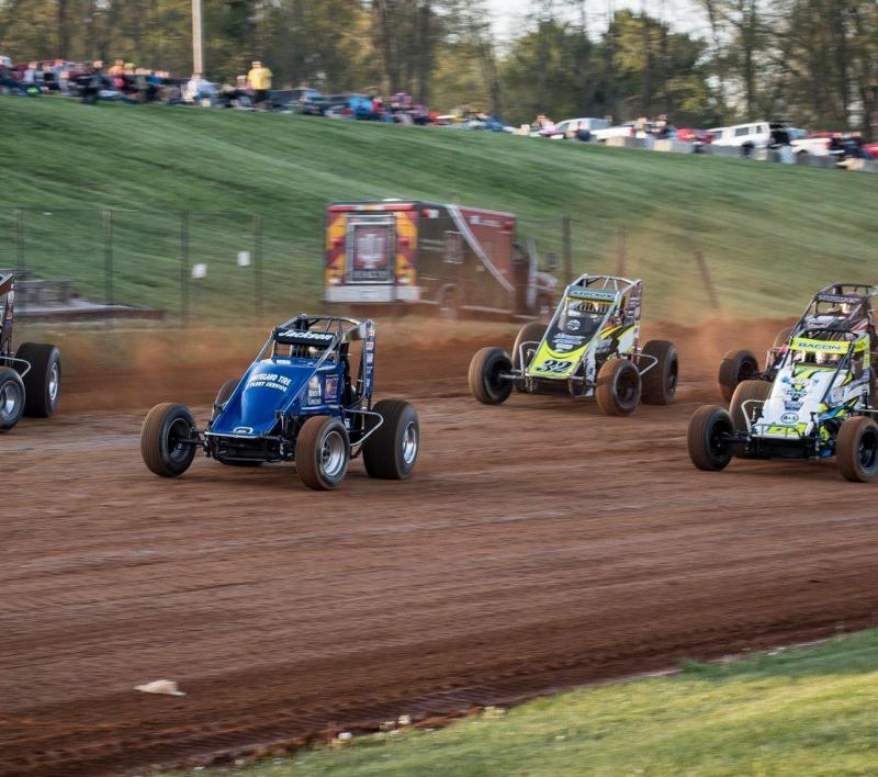 Racing at Bloomington Speedway