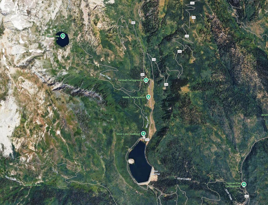 Silver Lake Map