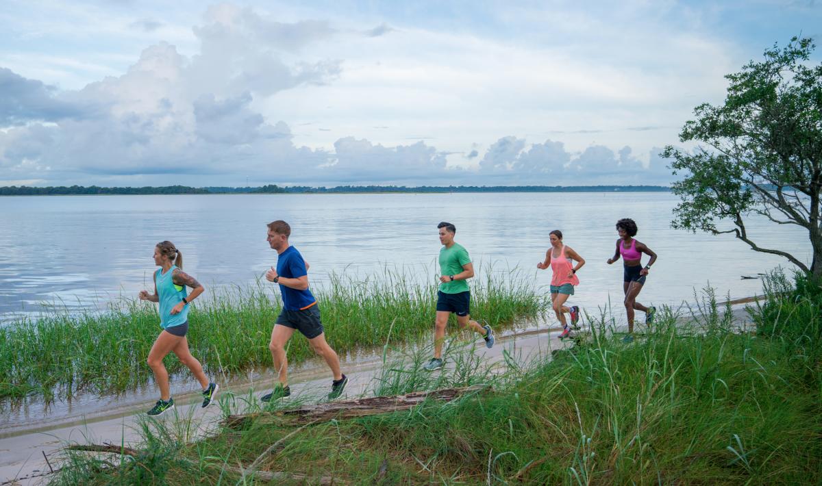 Joggers Carolina Beach State Park