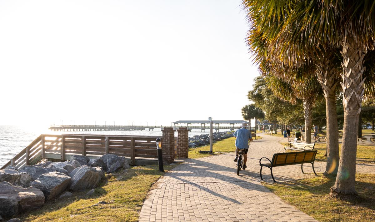 Biking on St. Simons Island