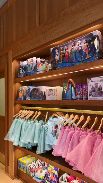 CAMP X Disney Store Merchandise from The Little Mermaid