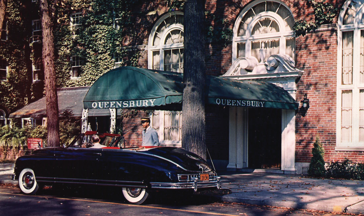 Old photo of The Queensbury Hotel