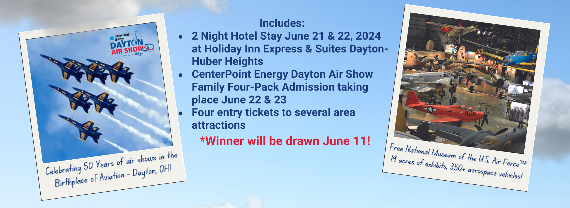 Enter to Win a Top-Flight Dayton Air Show Get-Away Package