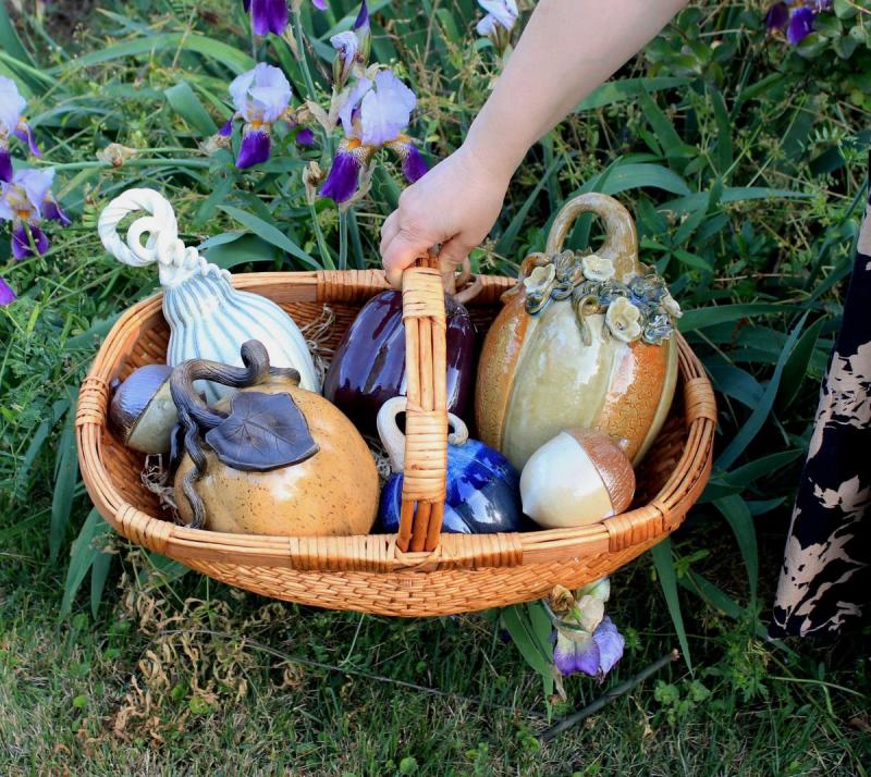 Seagrove Pottery Pumpkin Patch