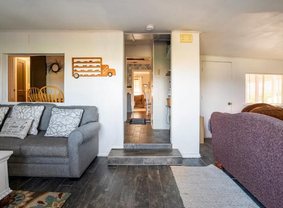 Family room with Smart TV