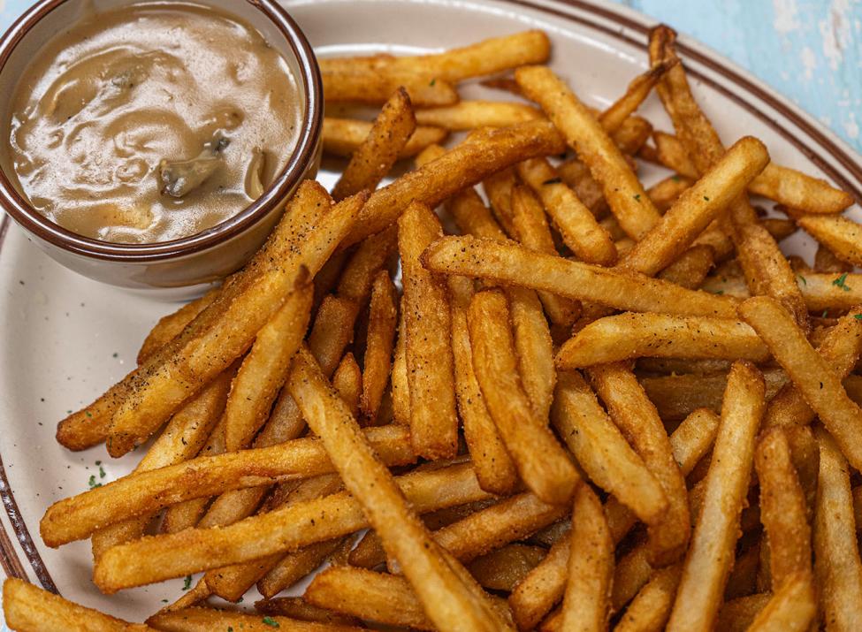 Fries with Jager