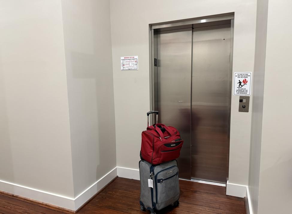 Elevator to the 2nd Floor