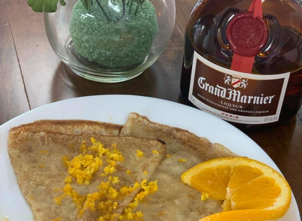 Crepe suzette