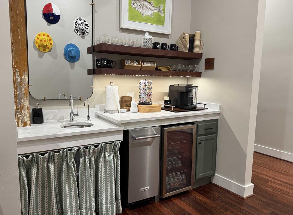 Guest Coffee and Tea Station