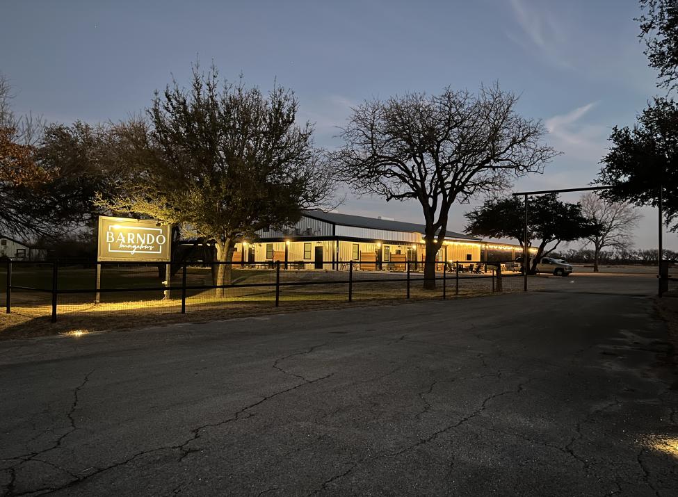 The Bungalows at Night