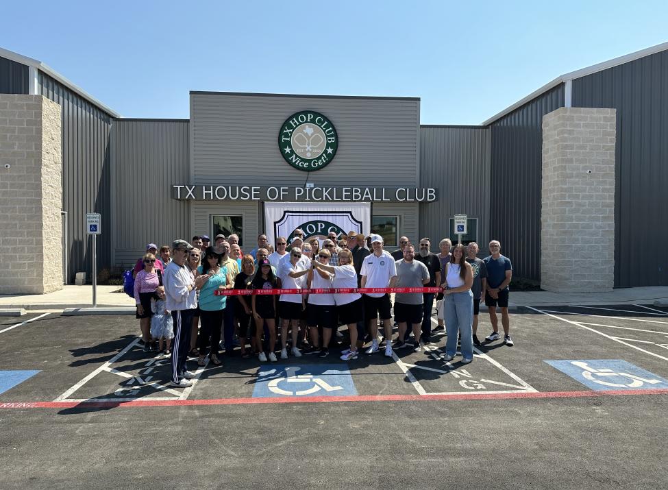 Front of Building for Grand opening/ribbon cutting