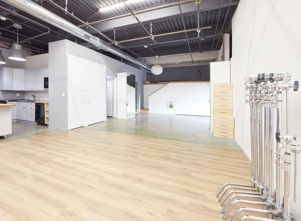 Westchester stages open studio area