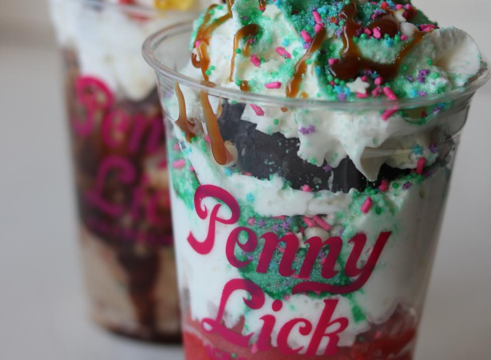 Penny Lick ice cream cup