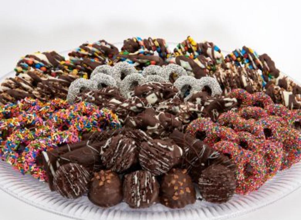 Posh Pretzels platter