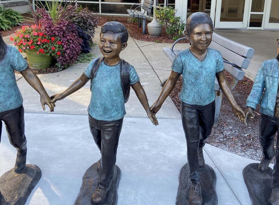 Randolph Rose statues