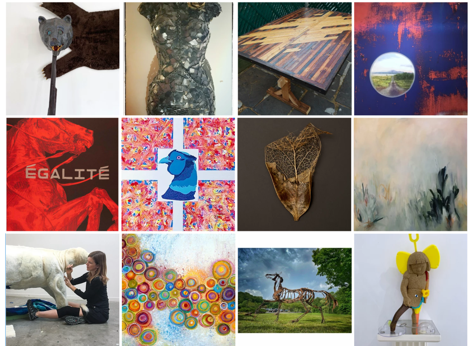 Red Fox Gallery artists montage