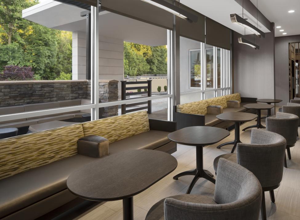 Lobby window seating